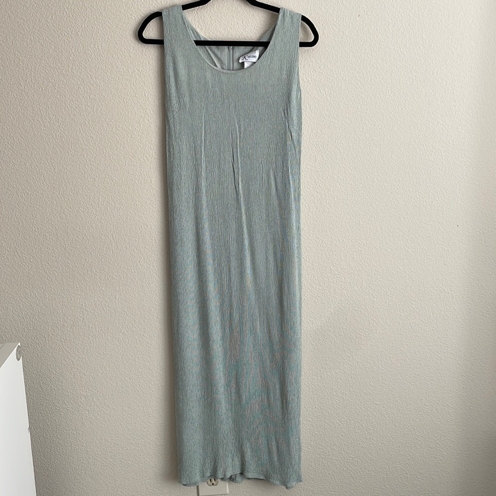 Vintage teal dress